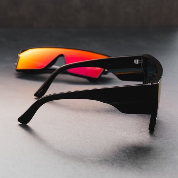 Oversized Mirrored Sunglasses - Image 3