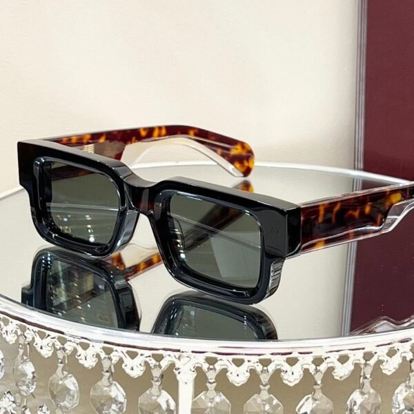 Rectangle Acetate Sunglasses - Image 7