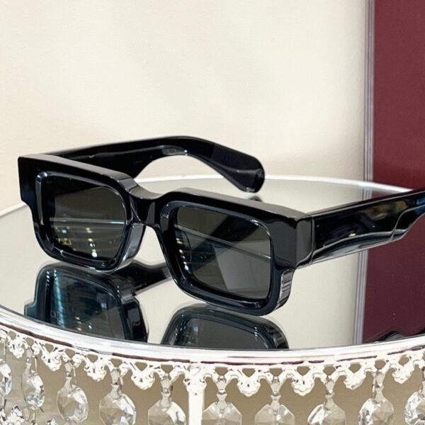 Rectangle Acetate Sunglasses - Image 5