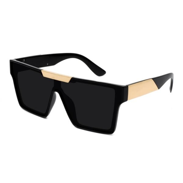 Oversized Rectangle Sunglasses - Image 5
