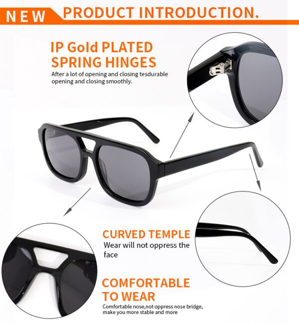 Vintage Aviator Sunglasses - Image 7