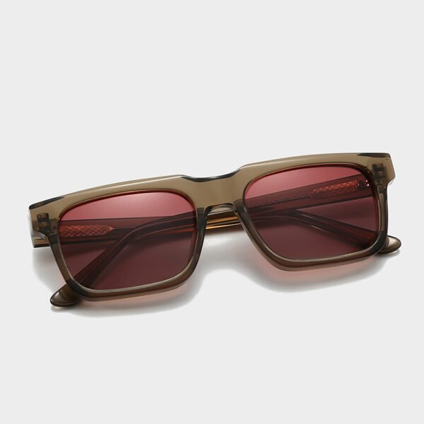 Classic Square Sunglasses - Image 4