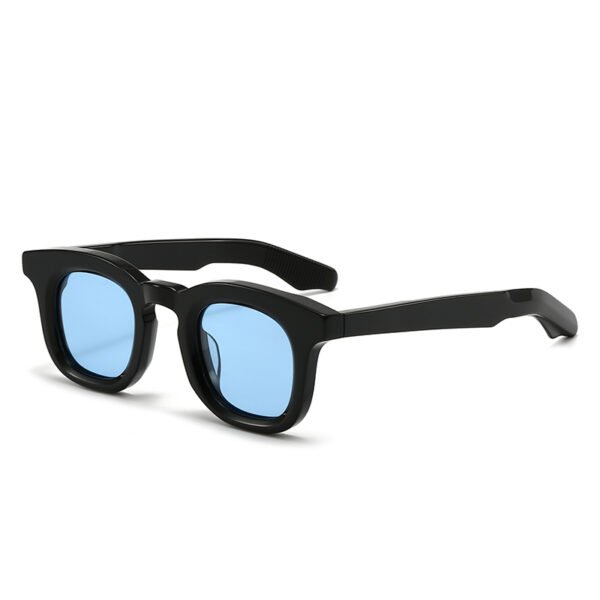Round Acetate Sunglasses - Image 7