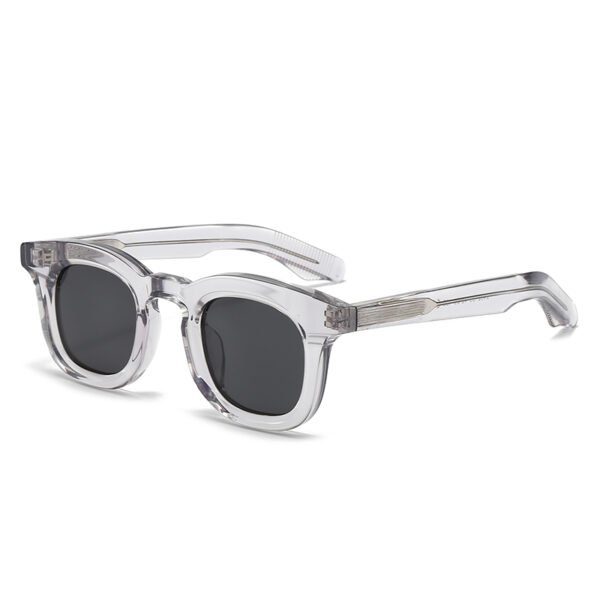 Round Acetate Sunglasses - Image 8