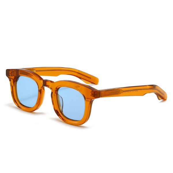 Round Acetate Sunglasses - Image 6