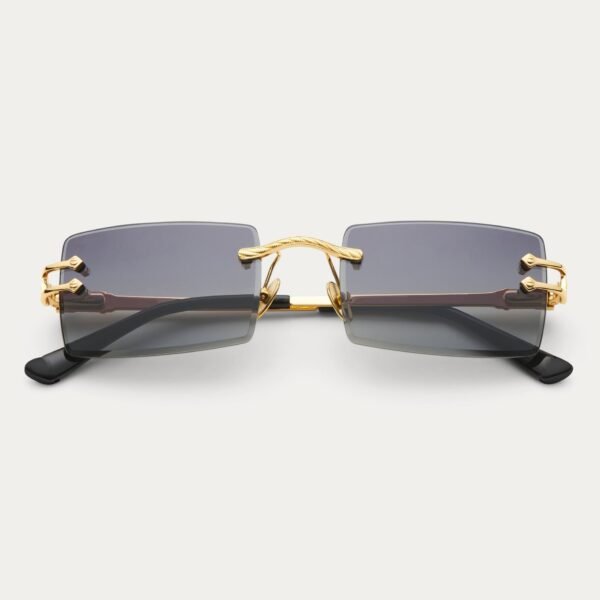 Rimless Rectangle Sunglasses