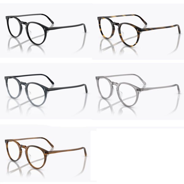 Round Acetate Eyeglasses - Image 6