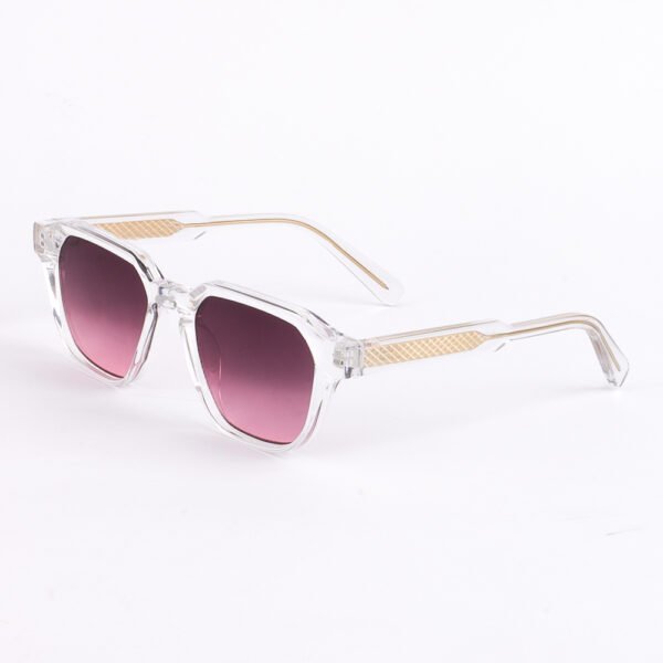 Purple Square Sunglasses - Image 2