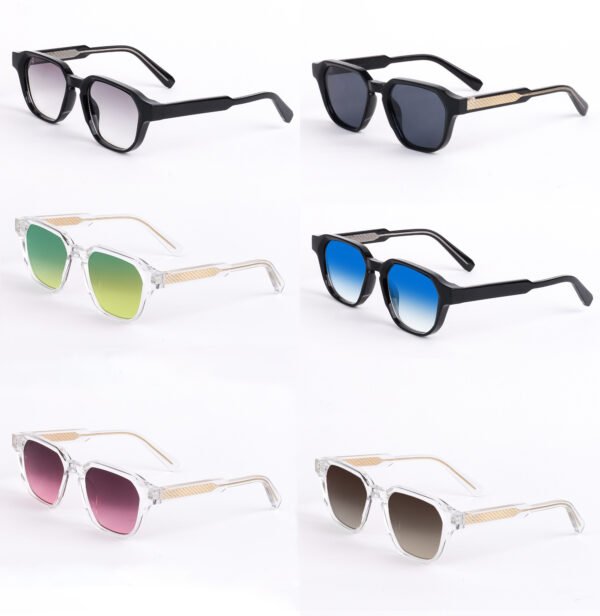Purple Square Sunglasses - Image 8