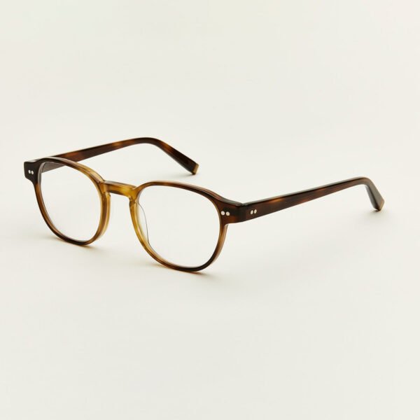 Round Designer Eyeglasses - Image 8
