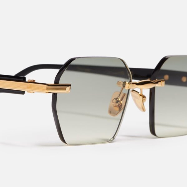 Rimless Gradient Sunglasses: - Image 3