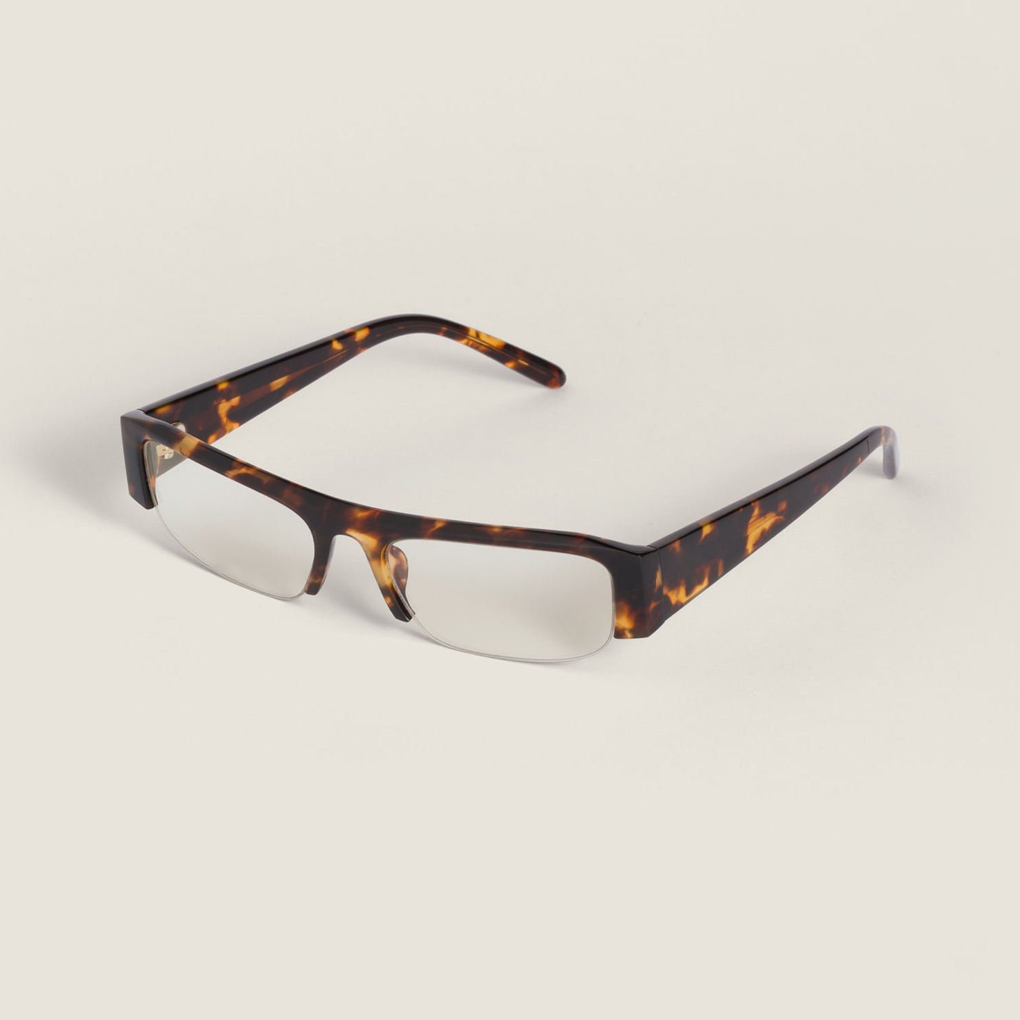 Halves Rims Rectangle Half Rim Optical Frame Wholesale | Custom Acetate Eyewear Manufacturer
